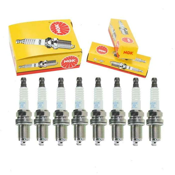 8 pc NGK Standard Spark Plugs compatible with Volvo S80 4.4L V8 2007-2010