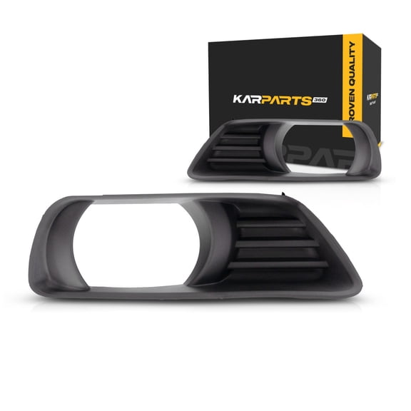 For 2007 2008 2009 Toyota Camry Fog Light Cover | Pair | Replacement For TO2598101, TO2599101 | 52128-06040