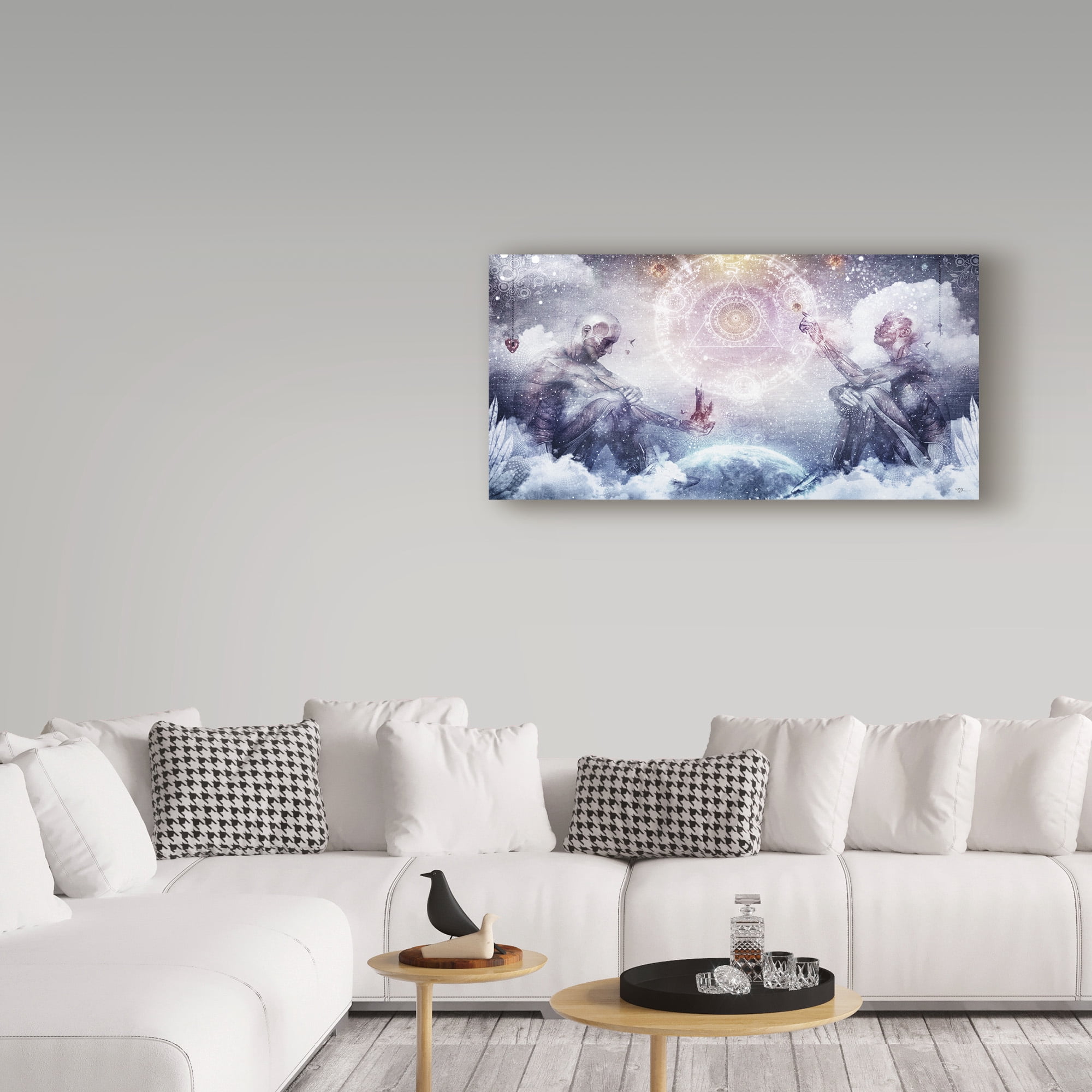 Trademark Fine Art 'Awake In A Silver Land' Canvas Art by Cameron Gray