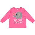 thumbnail image 3 of Inktastic My Oma Loves Me Grandchild Boys or Girls Long Sleeve Toddler T-Shirt, 3 of 5