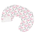 thumbnail image 3 of Funda de almohada de enfermería,Funda de almohada de enfermería cubierta de tela suave en forma de u lavable,Funda de almohada de lactancia para bebés,Funda de almohada de Estilo E, 3 of 8