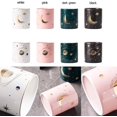 thumbnail image 5 of Liangnv Starry Sky - Portalápices para bolígrafos, organizador de escritorio de cerámica duradero, soporte para brochas de maquillaje, regalo ideal para oficina, aula, hogar, l, 5 of 5