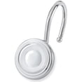 thumbnail image 1 of Elégant Home Fashions HK40103 Crochets de Douche - Cercle - Finition Chromée, 1 of 1