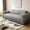 Gray#12, variant on Stretch Textured Sofa Cover with Ruffled Skirt, 3-Seater Couch Slipcover for 75"-90" Sofa, Soft Seersucker Fabric Protector for Pets, Living Room Decor, Washable, 1PK