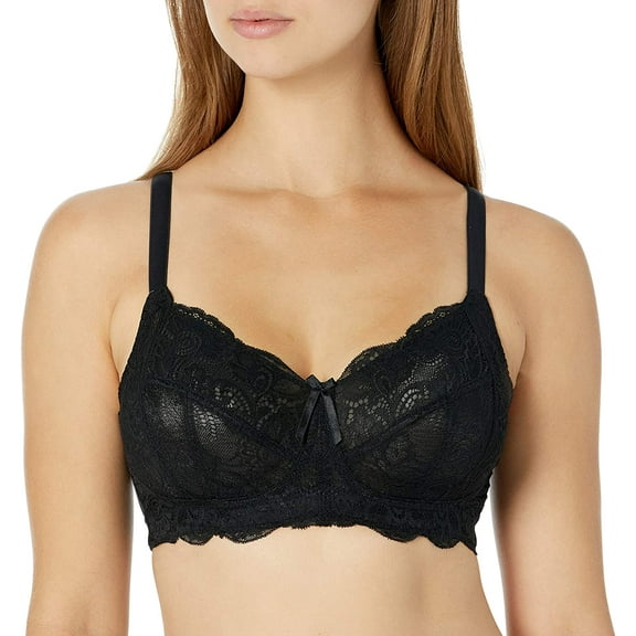 PANACHE Black Andorra Non Wire Bra, US 32, NWOT