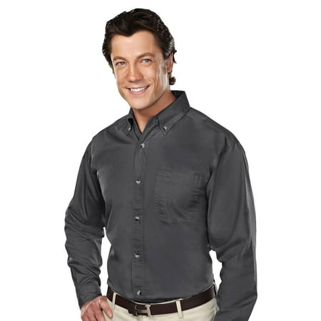 - Tri-Mountain Men's Big And Tall Stain Resistant Twill Shirt
