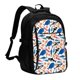 thumbnail image 1 of Easygdp Cute Sea Animals Mochila para Laptop de Viaje con Puerto USB, Mochila para Laptop con Puerto de Carga USB para Mujeres y Hombres, 1 of 7