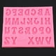 thumbnail image 5 of Molde de silicona, molde de silicona con forma de letras para decoración de tartas, fondant, máxima eficiencia, 5 of 9