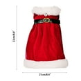 thumbnail image 3 of Xihbxyly Juego de Botellas de Vino Navideñas, Decoración de Mesa Navideña, Diseño Festivo, Ambiente Cálido, Perfecto para Fiestas, Reuniones Familiares, Incluye 1 Bolsa para Botellas de Vino., 3 of 3