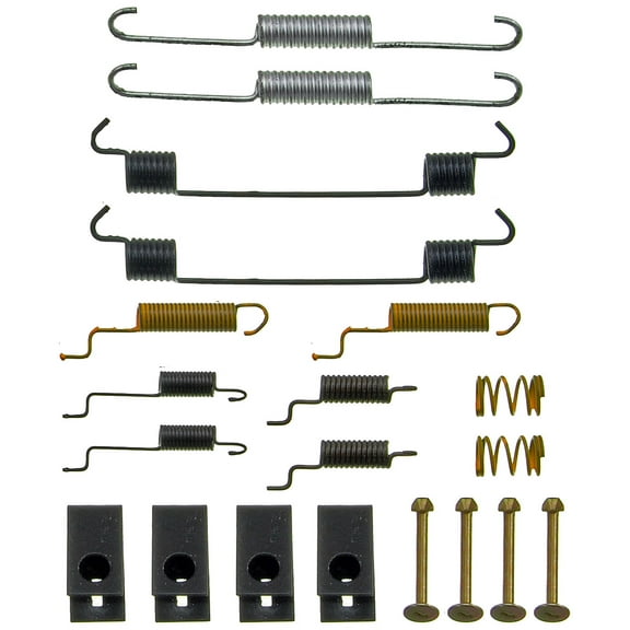 Dorman HW7290 Rear Drum Brake Hardware Kit for Specific Ford / Mazda / Mercury Models Fits select: 1993-1996 FORD ESCORT, 1995-1998 MAZDA PROTEGE