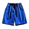 thumbnail image 4 of Birdeem Mens Shorts Mens Summer Casual and Comfortable Drawstring Pocket Elastic Waist Shorts, 4 of 9