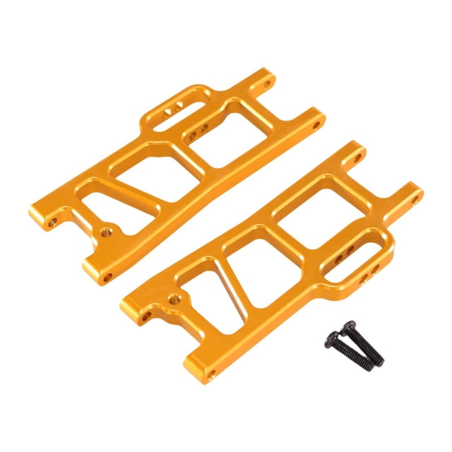 1:10 actualizaciones de automóviles RC Accesorios delantero trasero delantero inferior Propiedad delantera Brazo inferior RC CAR para vehículo modelo Oro