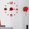 thumbnail image 1 of 3d Diy Roman Numbers Acrylic Mirror Wall Sticker Clock Home Decor Mural Decals, 1 of 3