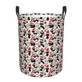 thumbnail image 1 of Fotbe Christmas Cat Cesto de Ropa con Asas, Cesto Impermeable de Gran Capacidad, Bolsa de Lavado para Dormitorio, Cesto de Ropa con Ruedas y Asas-Small, 1 of 6