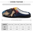 thumbnail image 2 of Howls Moving Castle Mens Cozy Memory Foam Slippers Slip On Warm House Shoes Indoor/Outdoor Scuff, 2 of 8