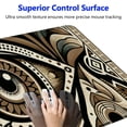 thumbnail image 3 of nygtbtfer  Ergonomic Mouse Pad with Wrist Support Beige Abstract Eyes Non-Slip Rubber Base Mousepad for Home Office Gaming Working Computers Laptop Easy Typing & Relief 31.5x11.8 in, 3 of 6