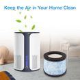 thumbnail image 6 of 2 Pack C102 Filters Compatible with Miko Ibuki and Ibuki+ Air Purifiers, H13 True HEPA Filter Replacement, Blue, 6 of 7