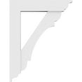 thumbnail image 3 of 3"W x 20"D x 26"H Standard Olympic Architectural Grade PVC Bracket with Traditional Ends, 3 of 11