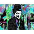 thumbnail image 4 of Stephen Chambers 32x25 Gold Ornate Wood Framed With Double Matting Wall Art Titled - Charlie Chaplin 2, 4 of 6