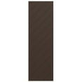 thumbnail image 4 of Ekena Millwork 18"W x 61"H True Fit PVC Diagonal Slat Modern Style Fixed Mount Shutters, Raisin Brown (Per Pair - Hardware Not Included), 4 of 8