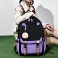 thumbnail image 6 of Polyester Casual Backpack for Middle and High School Students, Lightweight School Bookbag with Ergonomic Straps, Waterproof Durable Daypack with Multiple Compartments for Organized Storage, 6 of 8
