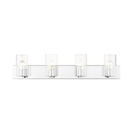 

Livex Lighting 16554 Zurich 4 Light 36 Wide Vanity Light - Chrome