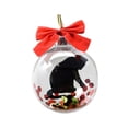 thumbnail image 4 of Bola de de Navidad, Adorno de Decoración de de Navidad Pequeño, Adornos Decorativos Duraderos de 8cm para Fiesta, de Navidad Festivo Estilo A, 4 of 8