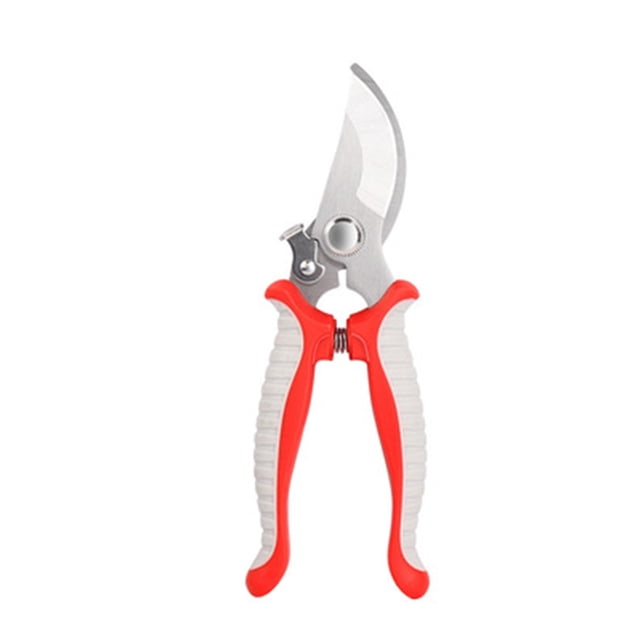 Pruner Garden Scissors Professional Sharp Bypass Pruning Shears Tree Trimmers Secateurs Hand Clippers For Garden Beak Scissors Red