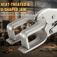 thumbnail image 3 of Rewenti U-Shape Welding Locking Pliers Pipe Alignment Pliers Welding Pliers With Strong, 3 of 9