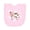 AD-Pink, variant on Inktastic Cute Cow Moo Farm Animal Newborn Bib