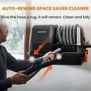 Giraffe Tools Wet Dry Vacuum Cleaner with 30FT Retractable Hose--Remote Control