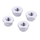 thumbnail image 2 of Tuercas de bloqueo de rueda de coche de aluminio para RC 1/10 Axial SCX10 Crawler Silver 4pcs, 2 of 8