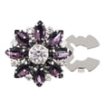thumbnail image 1 of Wojeull Rhinestone Button Covers Buttons For Clothing Detachable Shirt Button Clips Buttons Jewelry Button Snaps With Pliers For Dress Suit Tux Shirt Accessories 1pc, 1 of 3