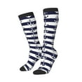 thumbnail image 2 of Fotbe Anchors print Women's Men's Novelty Crew Socks Cotton Socks Knee High Socks for Walking,Running,Nurses,Pregnancy, 2 of 9