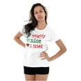 thumbnail image 4 of Christmas Naught Nice I Tried Hearts Womens Slim Fit Graphic Tee Brisco Brands S, 4 of 5