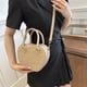 thumbnail image 5 of Bolso Hombro Bandolera Forma Manzana Patrón Piedra Cuero PU para Mujer, 5 of 6