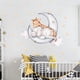 thumbnail image 2 of Pegatinas de pared JAMW Jirafa luna estrellas PVC Sencillez, 2 of 5