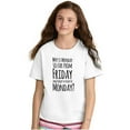 thumbnail image 3 of Friday Close Monday Weekend Vibes Crewneck T Shirts Boy Girl Teen Brisco Brands XS, 3 of 5