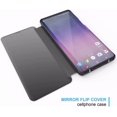 thumbnail image 6 of Case for Galaxy Note 9 Luxury Clear View Electroplate Mirror Makeup Design Flip Wallet 360 Full Body Built-in Screen Protection Slim Hard Mirror Kickstand Cover, 6 of 11