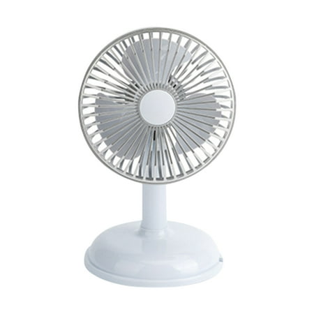 

Small Oscillating Desk Fan Portable Table Fan Rechargeable USB Battery Powered Quiet Personal Fan Desktop Air Circulate Fan for Home Office Travel Outdoor