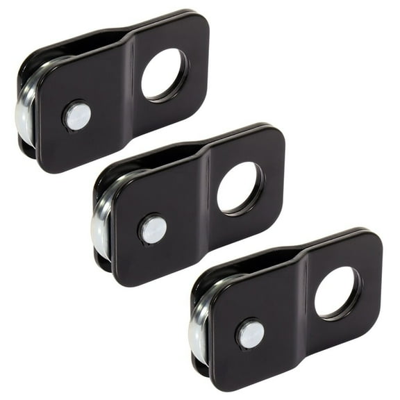 Snatch Block 8000 lbs Heavy Duty Block Pulley Hoist for 1/4 5/16 D Ropes Self Recovery Accessory