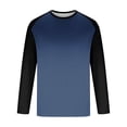 thumbnail image 4 of Long Sleeve Shirts for Men, Raglan Shirt Men - Soft Sports Jersey Style Long Sleeve Baseball Shirts for Men, 4 of 5