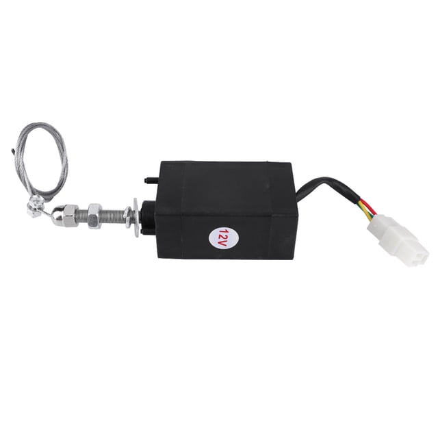 Válvula de motor diésel, DC 12/24 V Solenoide de motor diésel Parte V Solenoide de motor diésel Lo mejor de la línea