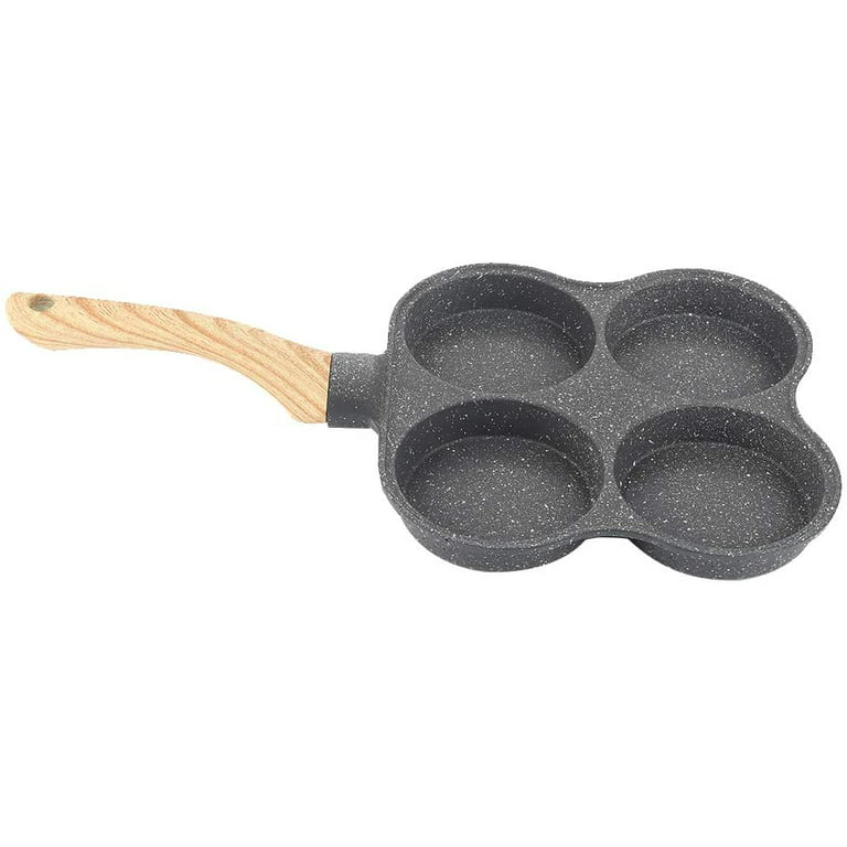 Non Stick Pancake Frying Pan 4 Hole Omelette Pan Breakfast