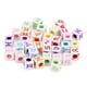 thumbnail image 5 of Paquete De 100 Cuentas De Cubo Acrílico Para Hacer Joyas, Pulseras De Colores, 7 Mm. Sunnimix Abalorios de cubos acrílicos, 5 of 8
