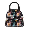 thumbnail image 2 of Haiem Hibiscus Rose Printed Lunch Bag Women, Lunch Box Lunch Bag for Women, Small Leakproof Cute Lunch Tote Large Capacity Reusable Insulated Cooler Lunch Container, 2 of 6