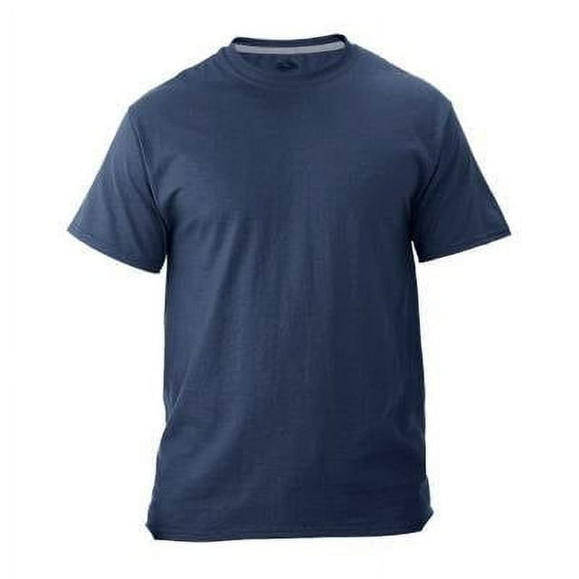 Playera Fruit Of The Loom para Hombre, Cuello Redondo Manga Corta Azul Marino Talla EG