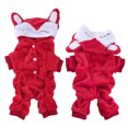 thumbnail image 4 of CAROOTU Pet Clothes Soft Fox Transfiguration Dogs Shirt Classic Cute Fun Comfortable Clothes For Dog New, 4 of 7