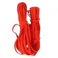 thumbnail image 2 of 30 yardas/rollo de banda elástica plana colorida cinta de cuerda flexible accesorios de ropa 6mm rojo, 2 of 8