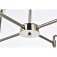 thumbnail image 6 of Hanson 8 lights pendant in polished nickel with frosted shade, 6 of 7